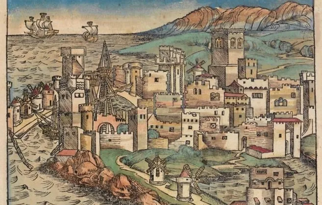 Quand la tour de Naillac gardait l’entrée du port de Rhodes